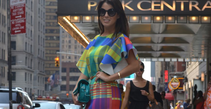 Look do Dia: Vestido Colorido em NY