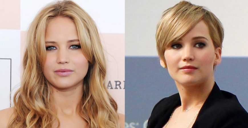 O cabelo curtinho da Jennifer Lawrence (em várias versões!)