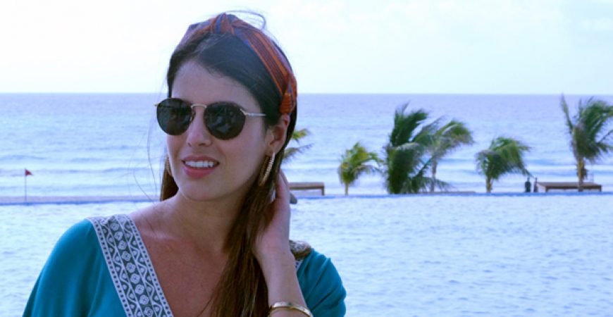 Look do Dia: kaftan e turbante (o último de Cancun!)