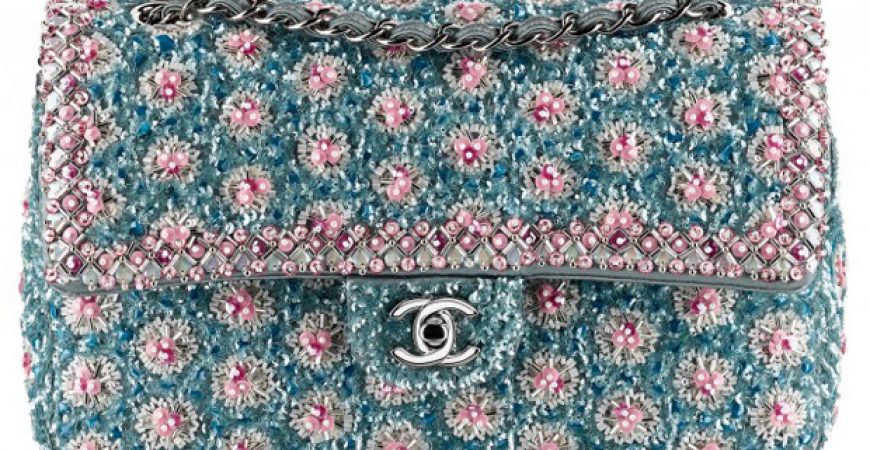 Desejo do Dia: Bolsa Bordada Classic Flap Chanel