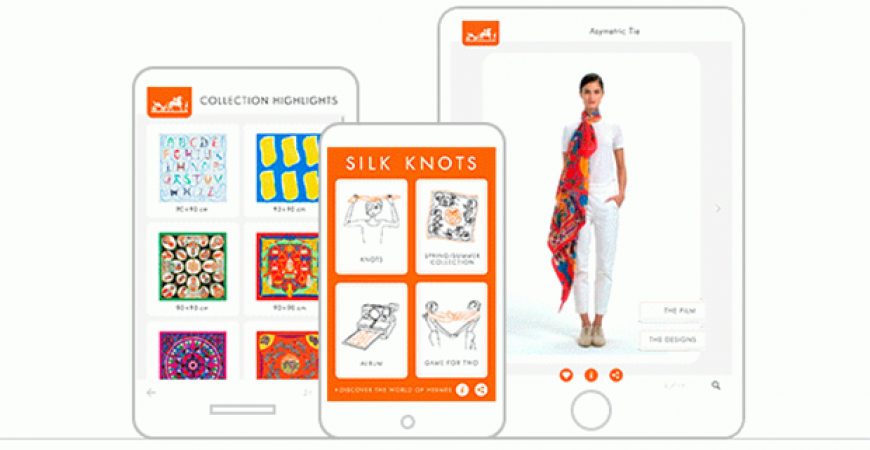 Silk Knots – O Aplicativo da Hermès que Ensina a Usar Lenços